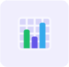 Stats symbolizing AppWorks Extensive Reporting and Analytics