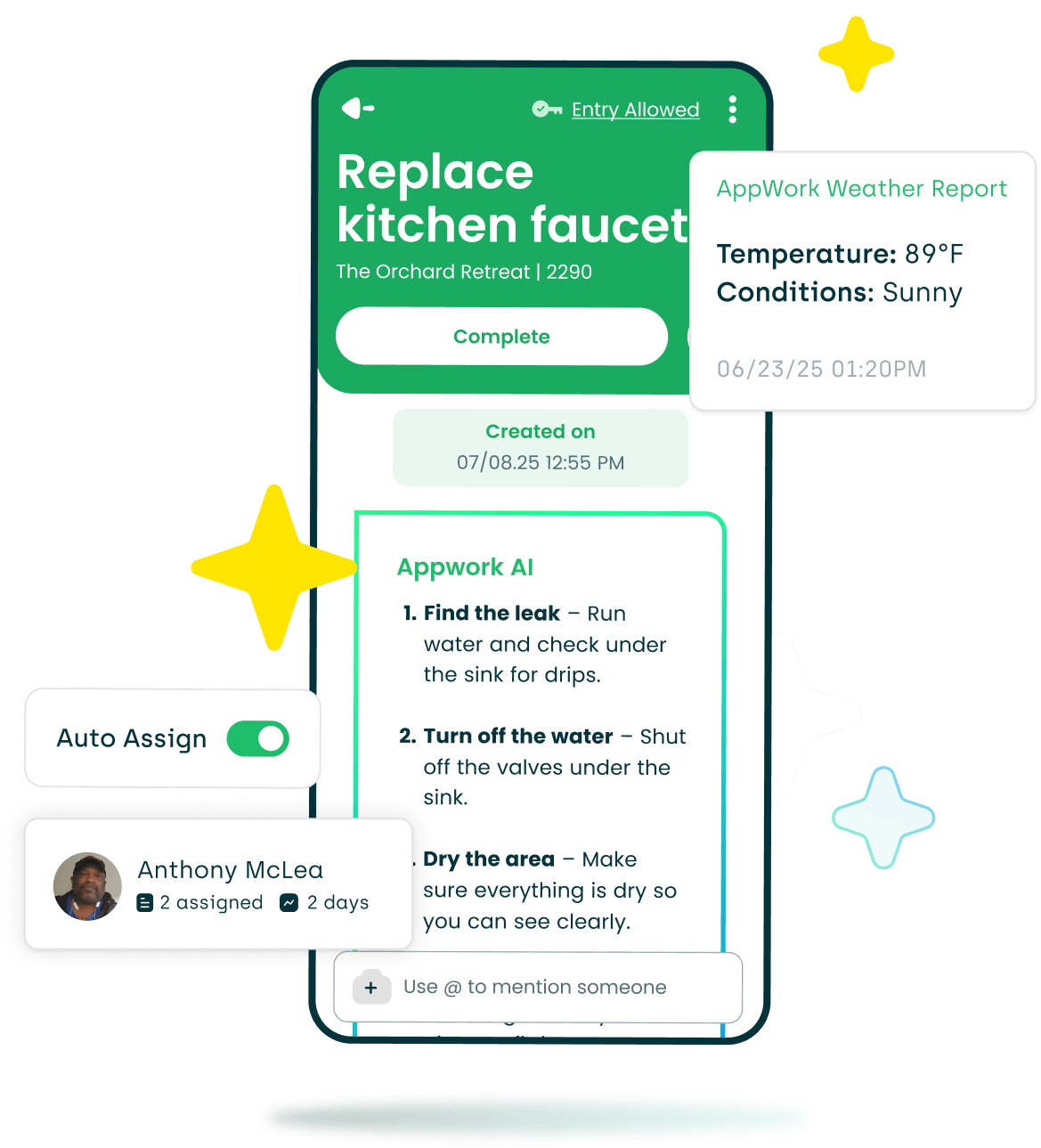 AppWorks New AI Intelligence for work order