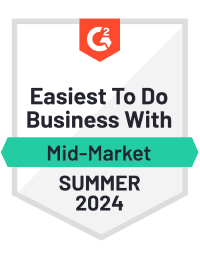 AppWorks G2 Summer 2024 badge for Property Management Easiest To Do Business With Mid-Market Ease Of Doing Business With