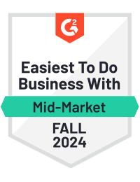 Appworks G2 2024 Fall Award for Property Management Easiest To Do Business With Mid-Market Ease Of Doing Business With