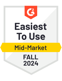 Appworks G2 2024 Fall Award for Property Management Easiest To Use Mid-Market Ease Of Use