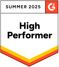 Appworks G2 2025 Summer Award For Property Management High Performer Award