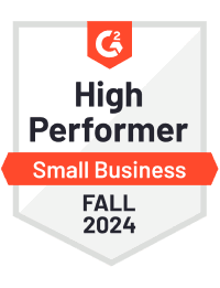 Appworks G2 2024 Fall Award for Property Management High Performer Small-Business High Performer
