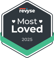 Revyse 2025 Most Loved badge from the Best of Category Awards.