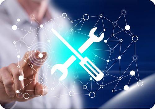 A man using technology to help their Maintenance in Multifamily